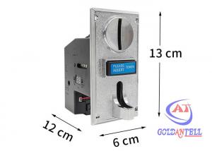 China 18mm Coin Operated Turnstile CPU Programmable Multi Coin Selector Collection System wholesale