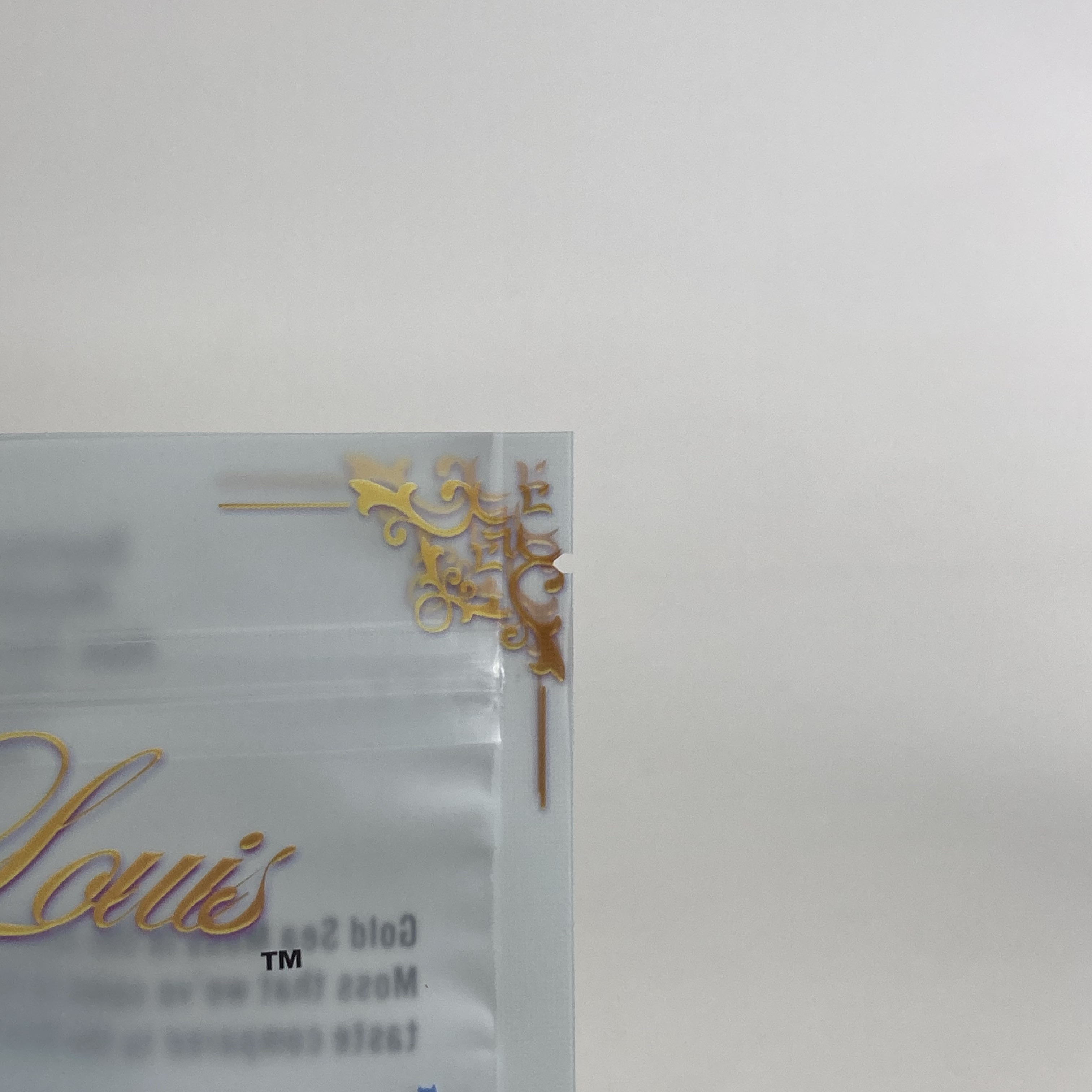 Low MOQ Plastic Bags Food Grade Stand Up Zipper Bags for Seamoss Matt Finish Resealable Stand Up Pouches