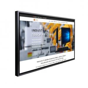 China 55 inch Infrared Touch Screen Monitor Display Wall Mounted LCD Capacitive Touch wholesale