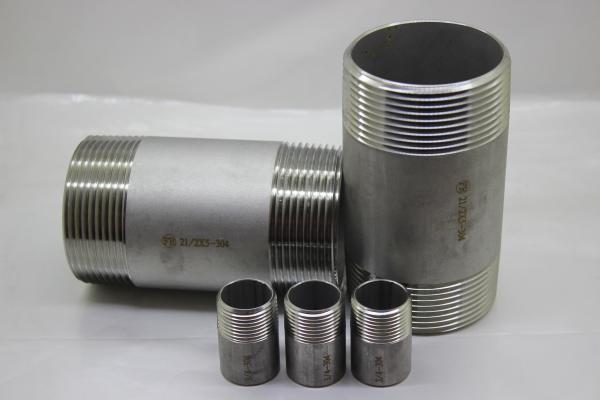 Quality BARREL NIPPLE（BN）ss304,ss316 for sale