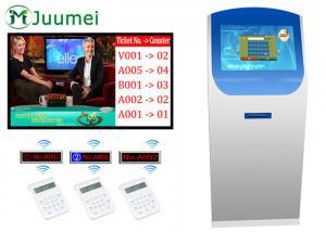 China Touch Screen Ticket Dispenser Machine Automatic Ticket Machine For Bank Hospital on sale