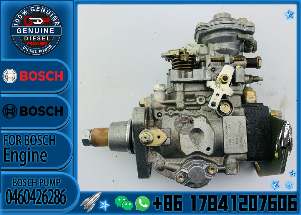 High Performance VE Fuel Injection Pump 0460426286 Common Rail Injection Pump R1045 2643J639