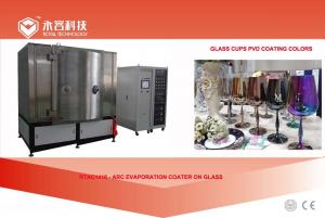 China Glass Jewelry Arc Ion Vacuum Plating Equipment, Glass Bottles, Jars, Glass Necklace TiN Gold Coating, Silver on sale