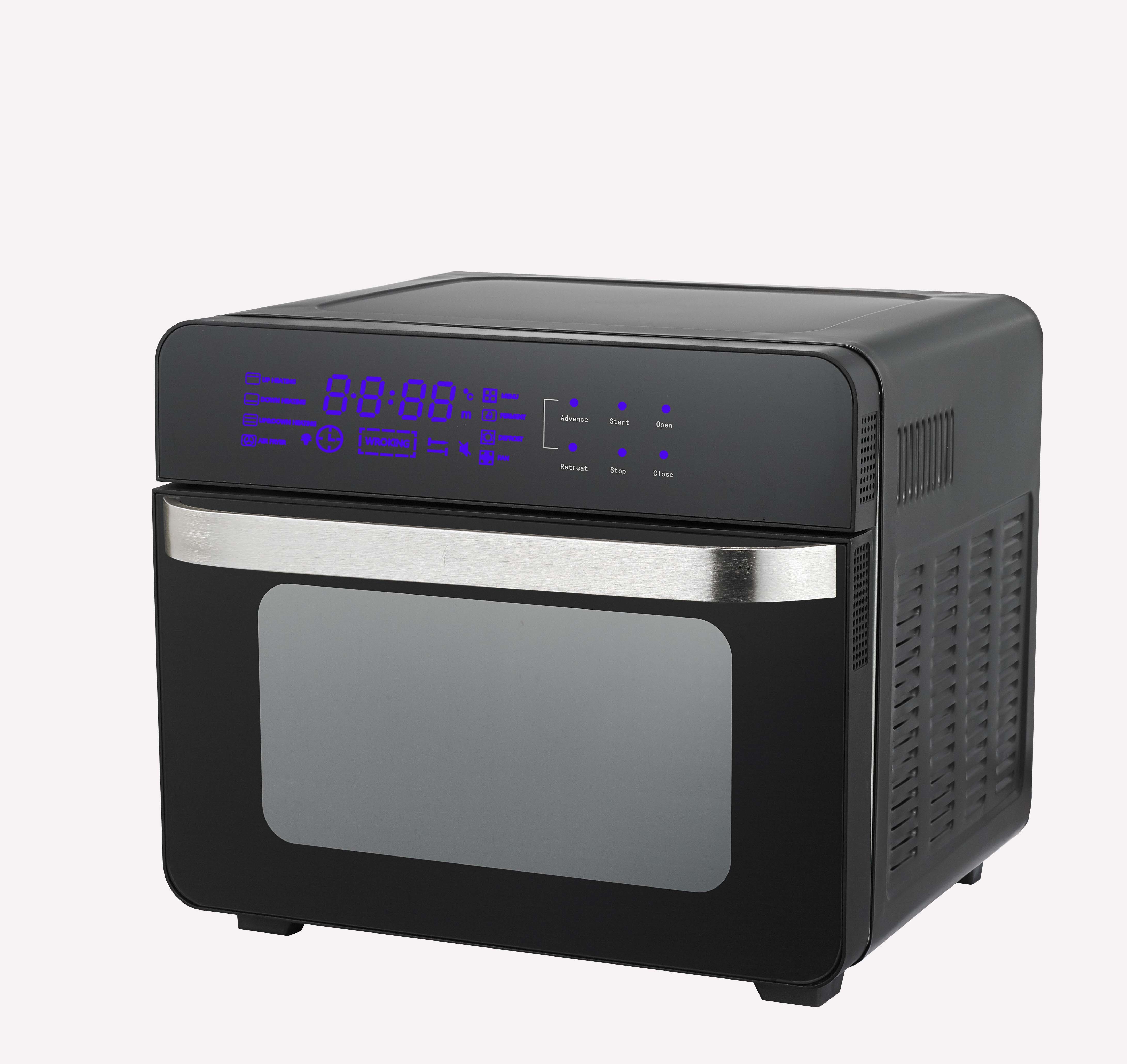 New Design 23L Air Fryer Oven Hot Air Convection Oven LED Screen Touch Control