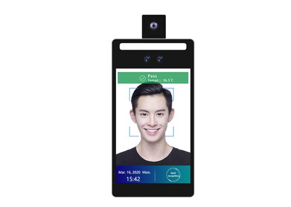 Quality Wall Mounted Face Recognition Attendance System 8" Android Temperature Detection Rakinda F2-H for sale