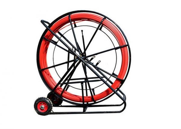 Quality 13 Mm Diameter Traceable Fiberglass Cable Duct Rodder For Power Engineering for sale