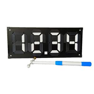 China Magnetic Flip 7 Segment Digital Message Display Board Petrol Station Gas Price Display wholesale