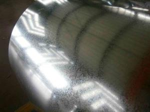 China 750mm - 1250mm Zinc Coated Spangle Hot Dipped Galvanized Steel Coils wholesale