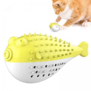 China Interactive Cat Teeth Cleaning Toys Cat Toothbrush Toy For Aggressive Chewers wholesale