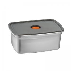 China Rectangle Metal Food Storage Containers Rust Proof 304 Stainless Steel wholesale