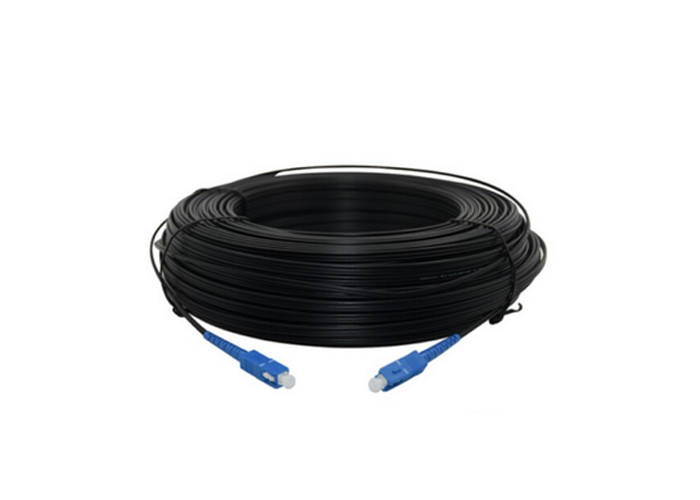 4 Cores 3m FTTX Fiber Optical Patch Cord Data Centre SC APC Fiber Waterproof Jumper Communication room