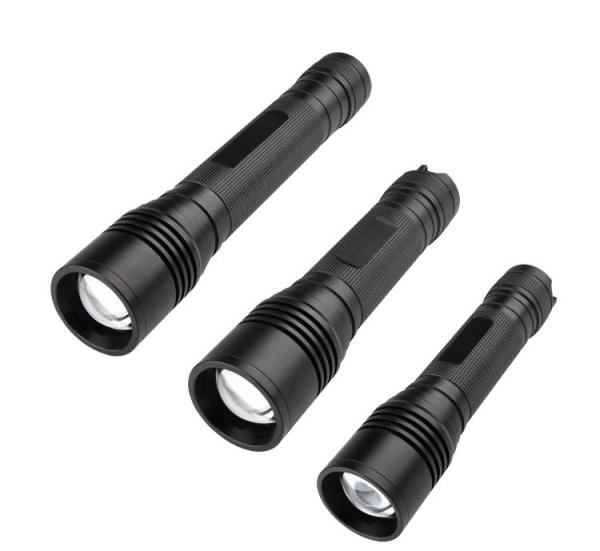 1000 lumens Brightness Zoomable led emergency flashlight, LED torch light for camping use