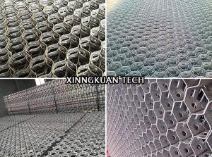 China 304 Stainless Steel Hex Mesh 2x25x45mm for Dust Catcher Pipe and Elbow wholesale
