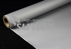 China High Temp Silicone Coated Fiberglass Cloth Fire Curtain Fabric Cloth Fire Proof wholesale