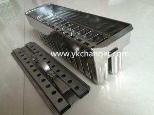 China Ice cream maker molds stainless steel molds for poles channel glycol freezer or brine tank wholesale