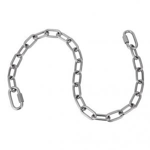 China Functional Black Painted 316 5mm Stainless Steel Chain for Yoga Swing Boxing Bag wholesale