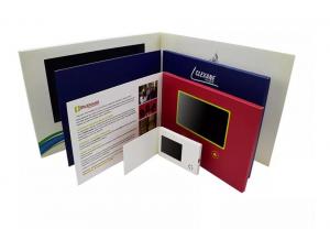 China birthday Recordable Lcd Digital Player Video Cards Video Brochure Video Book With Touch Screen wholesale