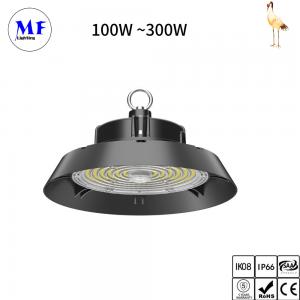 China High Power IP65 LED UFO High Bay Light Waterproof 100W-300W For Supermarket Workshop Underground Parking Lot wholesale