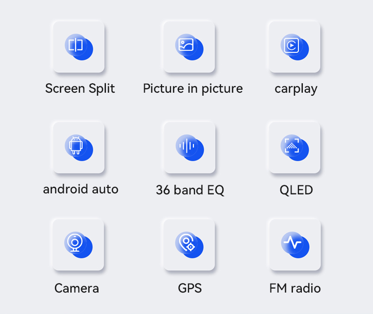 Universal Android Auto 4G LTE 5GWiFi DSP BT AM/FM/RDS Autoradio 8 Core Android Car Stereo 2+32 QLED Car Radio Carplay Ca