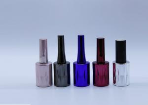 China Mini Glass Nail Polish Bottle With Cap And Brush Various Color Adn Various Volumn wholesale