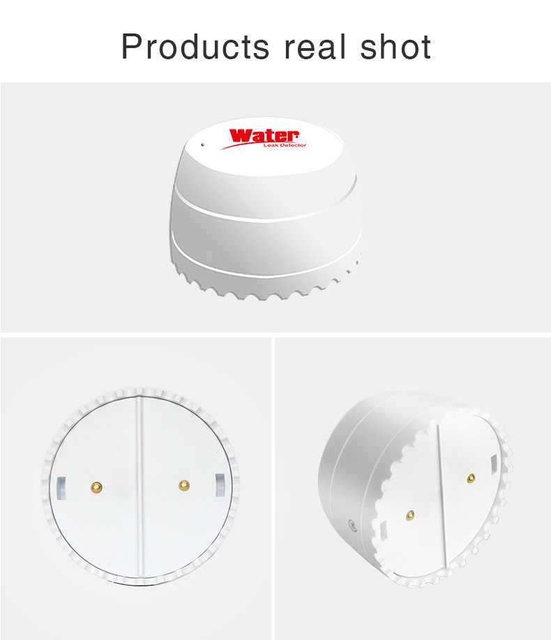 Glomarket WiFi Water Leakage Detector Smart Tuya Water Pipe Leak Detector