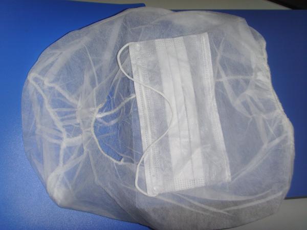 Quality Soft Medical Disposable Head Cap Hood Astronaut Caps PP Non Woven Material for sale