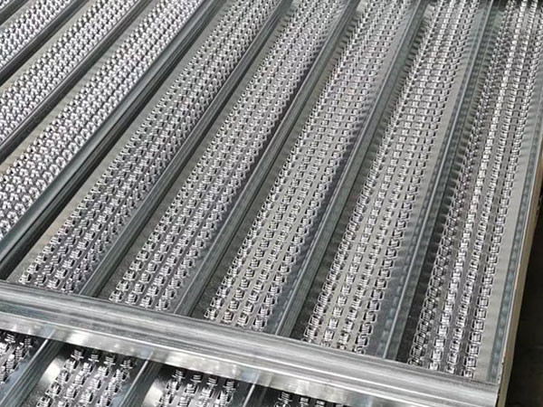1.5m 1.6m HY RIB Sheet Punched Steel Mesh 450mm Width Galvanized