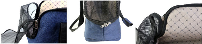 Lightweight Portable Puppy Carrier Mesh Side Windproof Dog Handbag Carrier