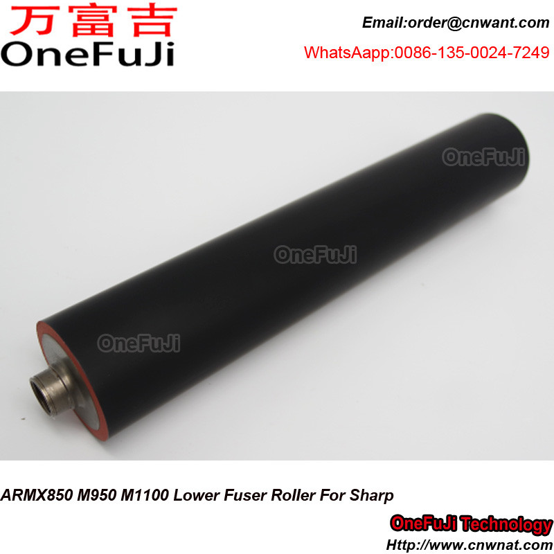 sharp ARMX850 ARMX950 ARMX1100 lower roller, sleeved pressure roller, NROLI1657FCZZ, MXM850 copier parts