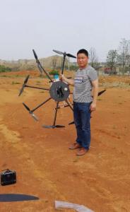 China Unmanned aerial vehicle UAV Drone Professional for agriculture crop sprayer wholesale