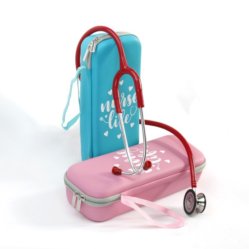 H2.64 Inch Stethoscope Storage Case Fluffy Fabric Lining