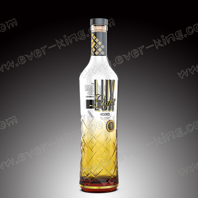 SGS Luxury Liquors Frosting Vodka Glass Bottle