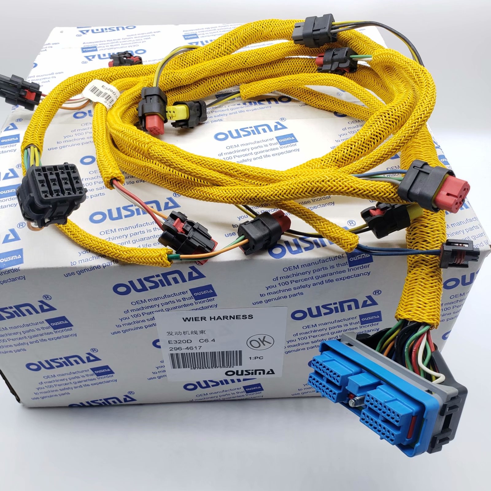 Engine C6.4 Excavator Wiring Harness 2964617 For E320D Diggers