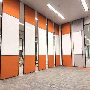 China Operable Folding Door Shopping Mall Wheel Movable Partition System wholesale