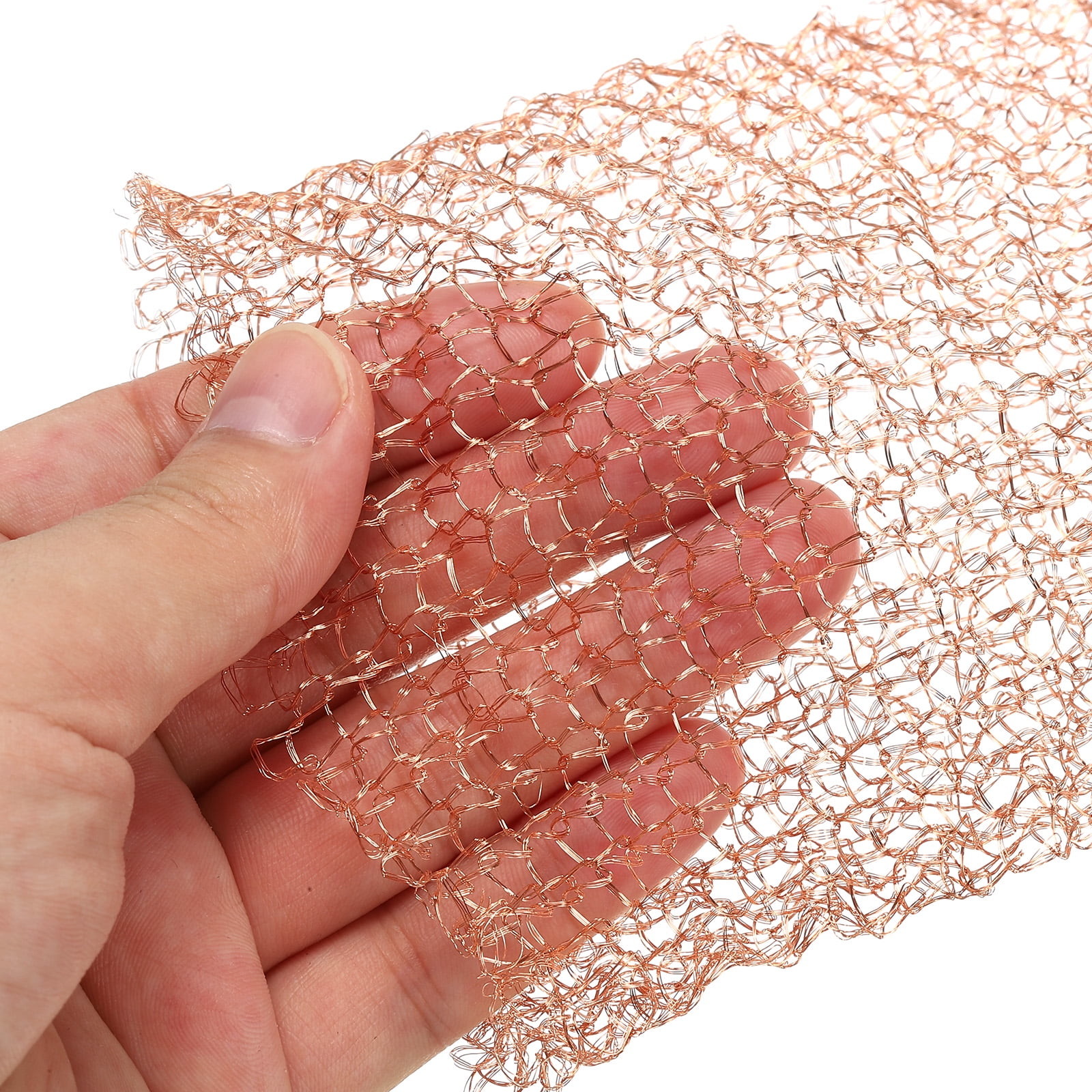 Fine Rodent Control Copper Mesh Rolls 0.15mm Wire Diameter For Pest Proofing And Crafting