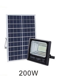 Outdoor Solar Powered LED Flood Light High Brightness 40W 60W 100W 200Watt