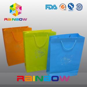 China Promotion Cutom Color Printing Customized Paper Bags / Gift Bag grease proof paper bag wholesale
