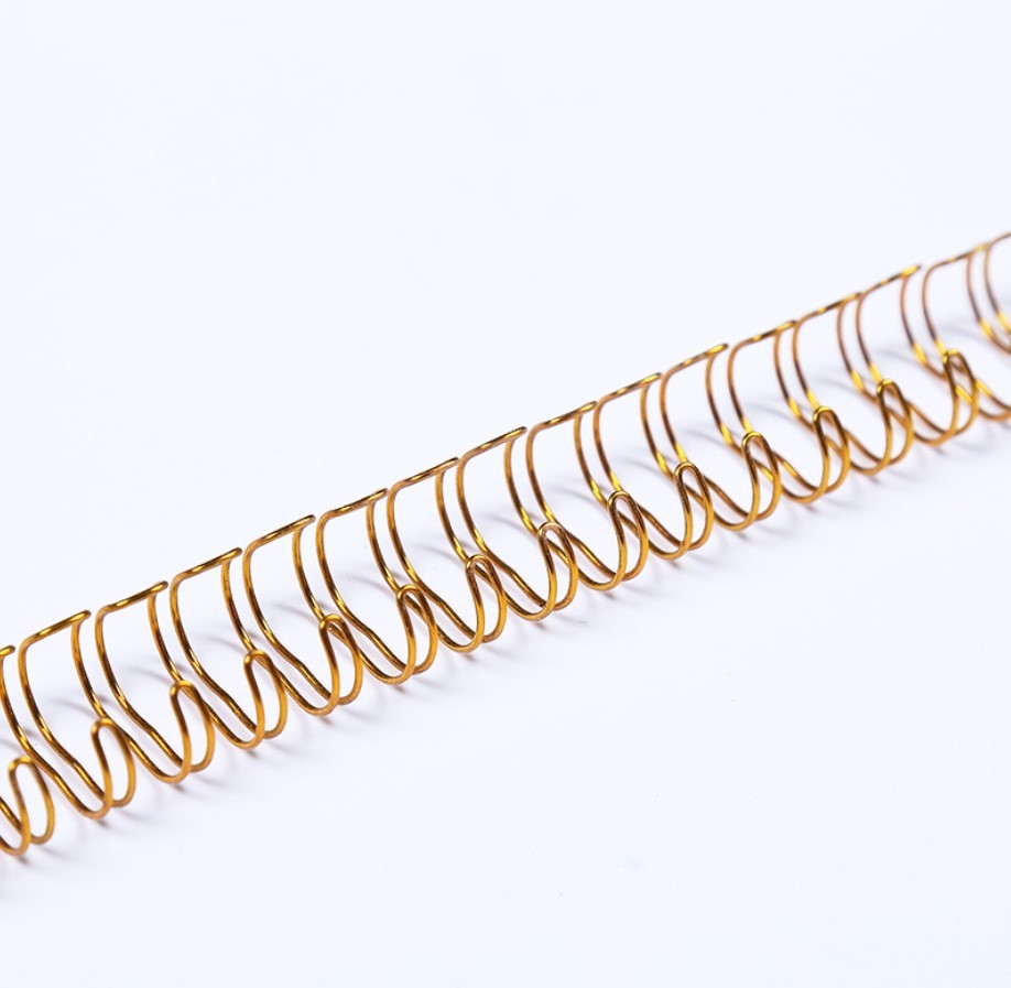 Nanbo 0.25-0.5in Double Loop Wire Binding Electroplated Nylon Coated