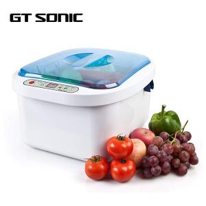 China Vegetable Fruit GT SONIC Cleaner Ultrasonic / Ozone Sterilization 12 . 8L wholesale