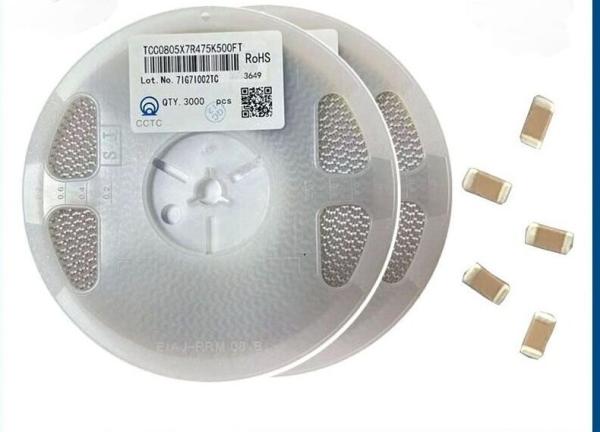 Ceramic Capacitors TCC0603X7R473K500CTS Multilayer chip ceramic capacitor CCTC