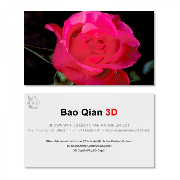 Lenticular Printing Business Cards Digital Printing Name 3d Plastic Business Cards