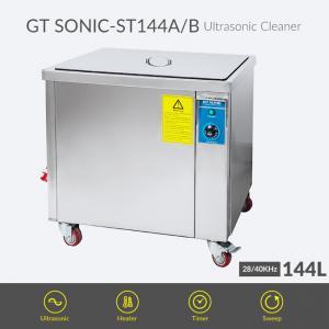 China GT SONIC 144 Liter 1800W 28K 40K Industrial Ultrasonic Cleaning Machine For Workshop wholesale