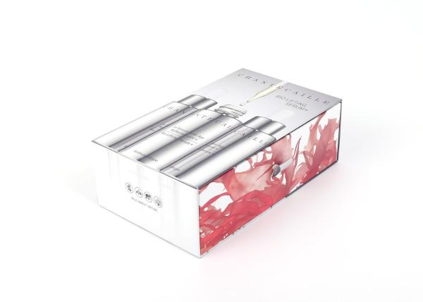 Quality Rigid Drawer Cosmetic Packaging Box  Sustainable Cardboard Customization for sale