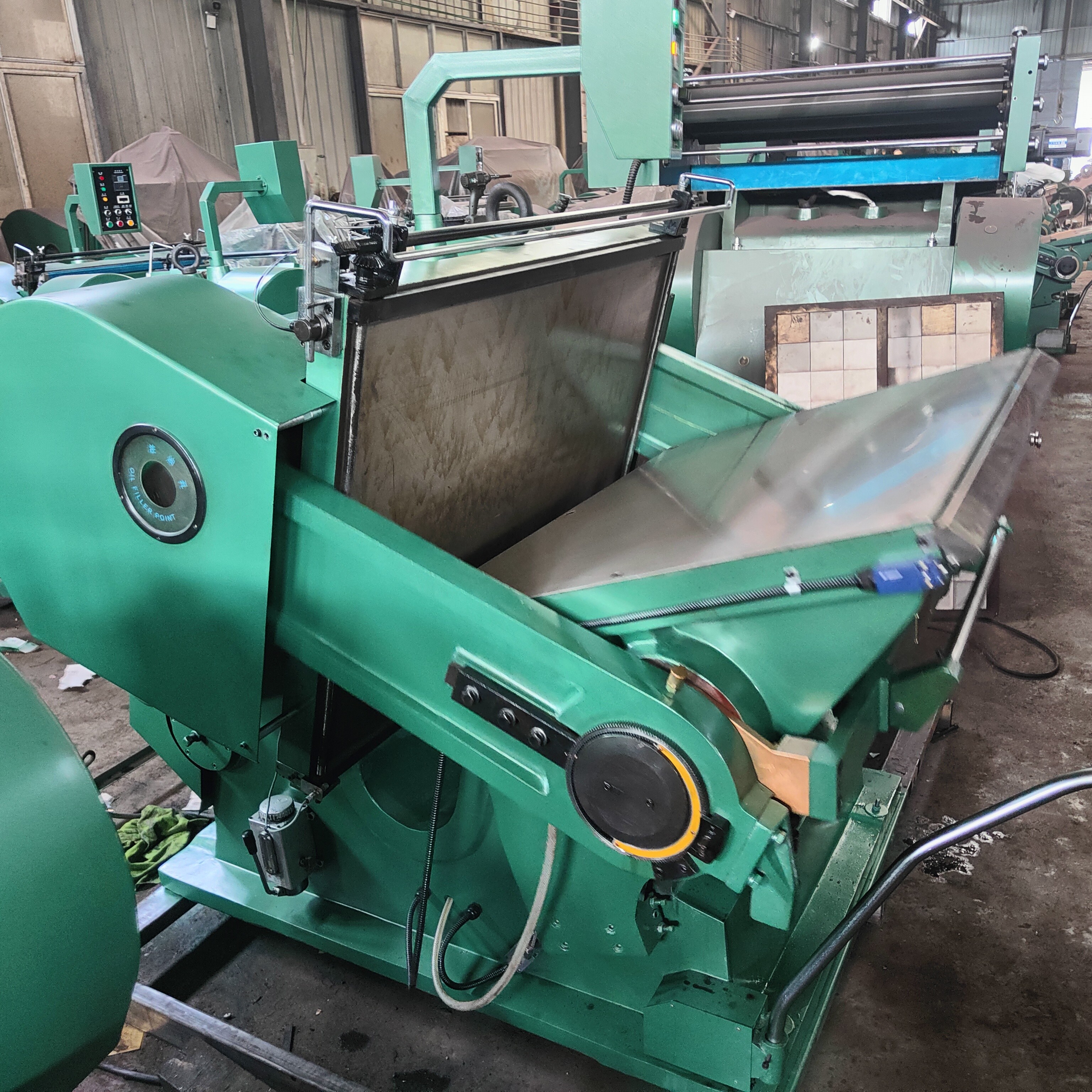 Flat Press Die Cutting And Indentation Machine 1300Model 1300*920 5500kg
