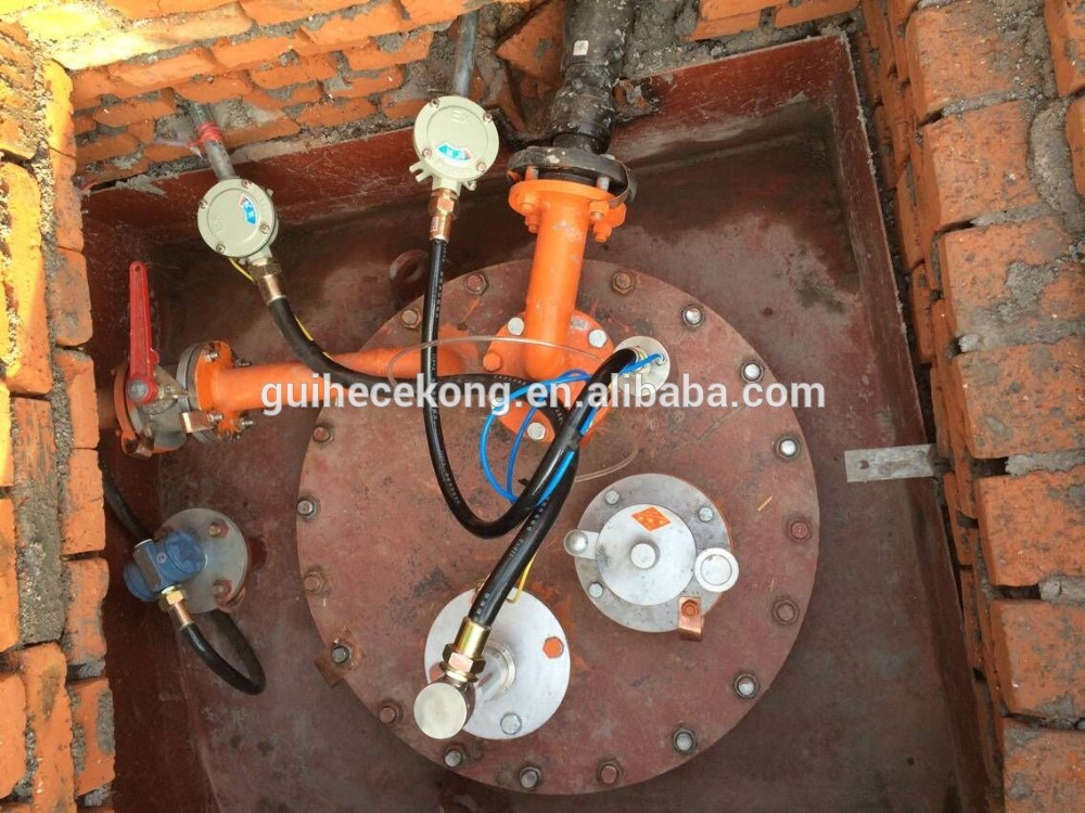 Gas station management system withTank level gauge ATG and Digital leakage detector, float type level meter/sensor