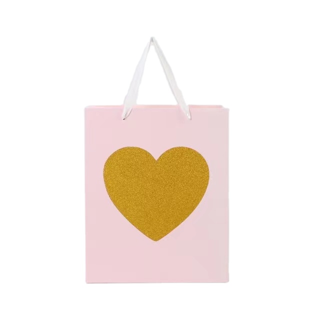 Kraft Custom Printed Paper Bags 200-300gsm For Shopping Jewelry