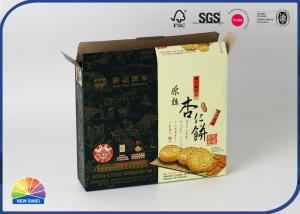 China Chocolates Biscuits Flat Folding Carton Box Custom Offset Printing wholesale