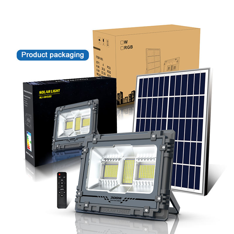 High Lumen AW Solar Led Flood Light Security Light 100W 200W 300W 500W 800W