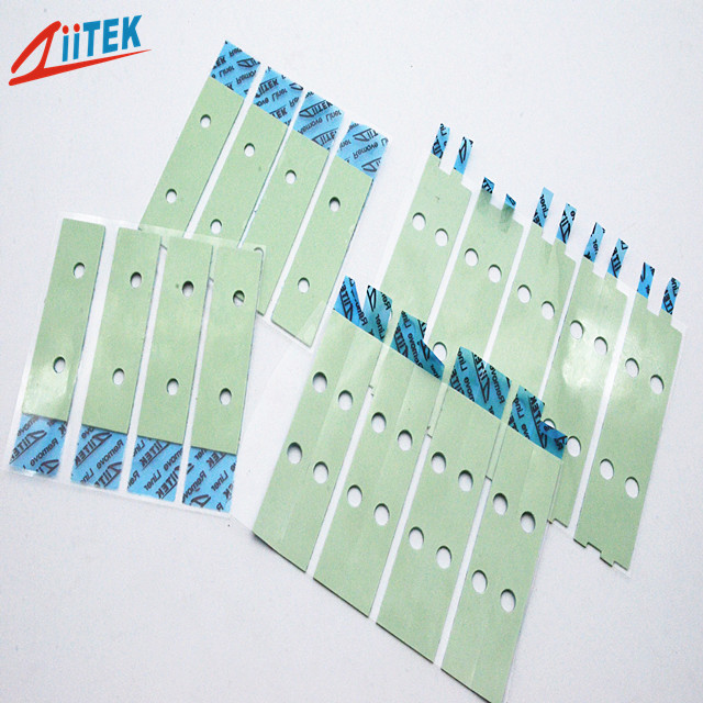 Electrically Insulated Silicone Thermal Pad Thermally Conductive Silicon Material For Display Card