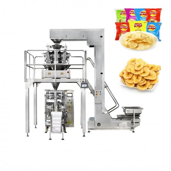 Potato Chips Automatic Food Snacks Nut Pouch Packing Machine With Nitrogen